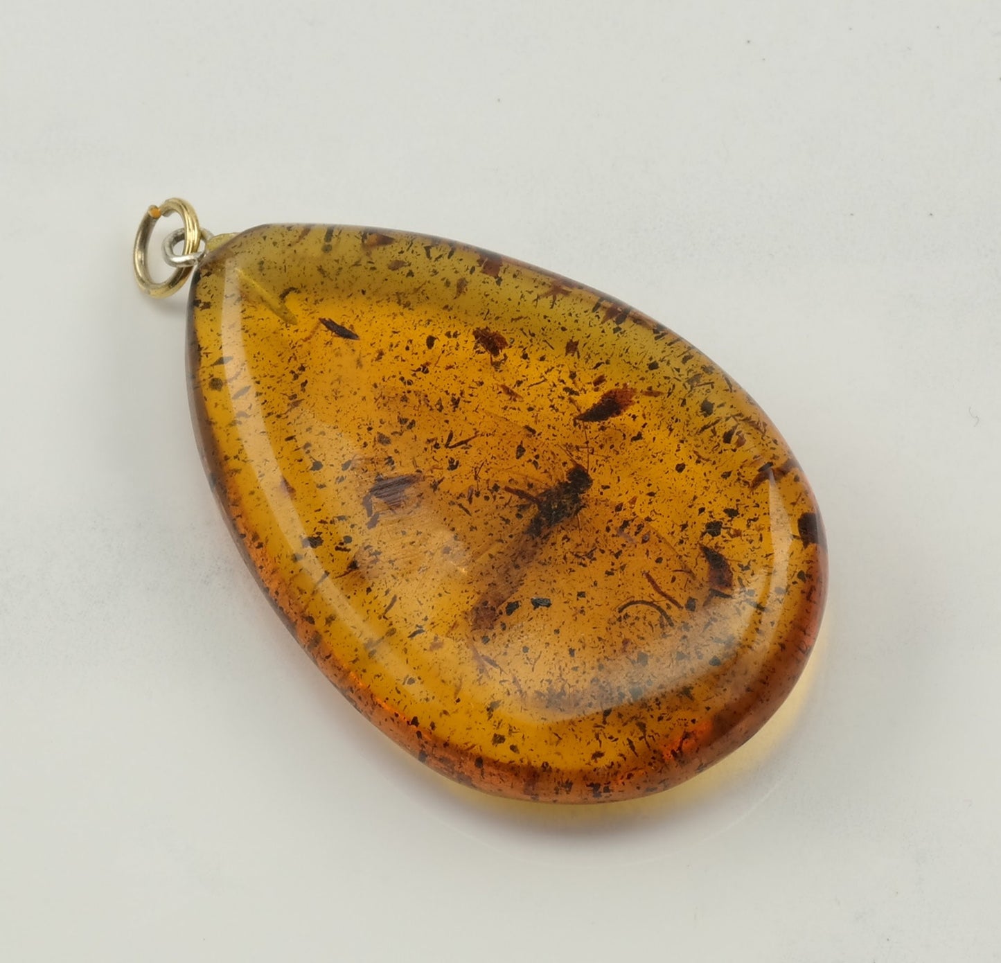 Copal With an Insect Pendant