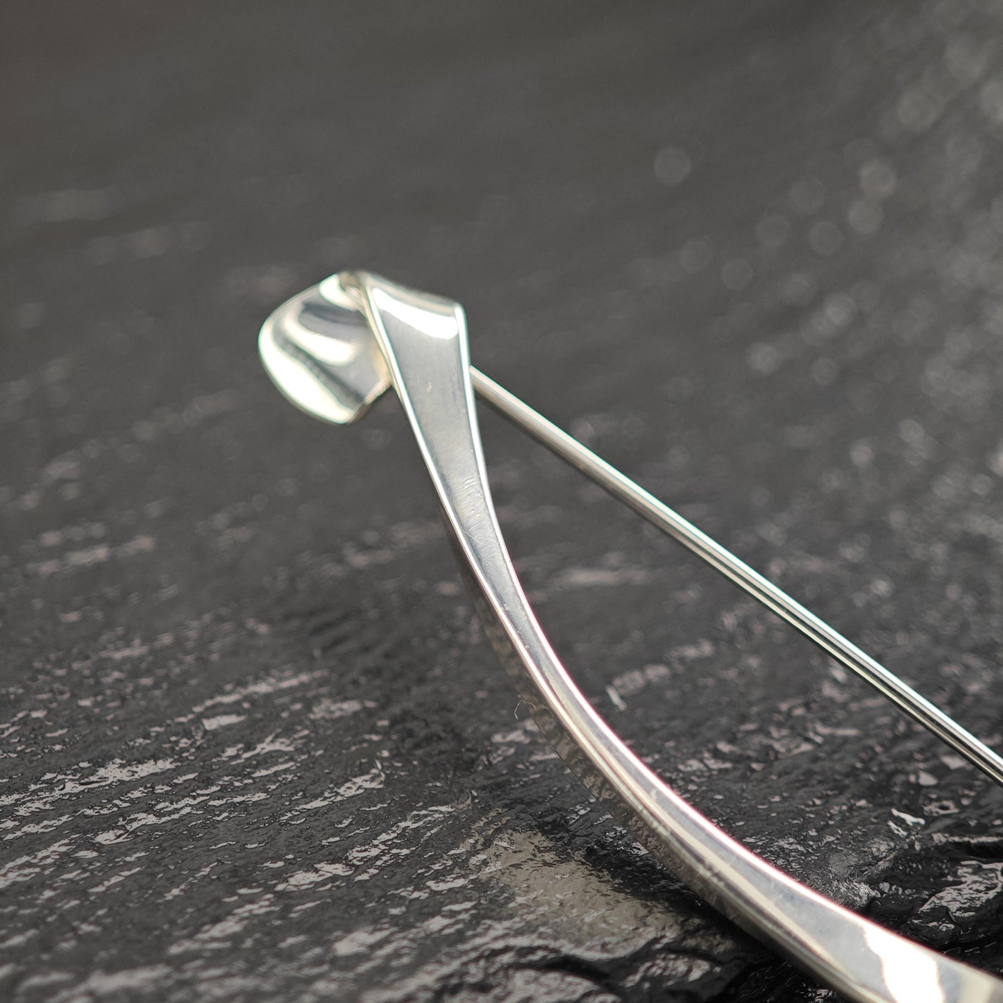 Mid Century, Plunkett Abstract Brooch Sterling Silver