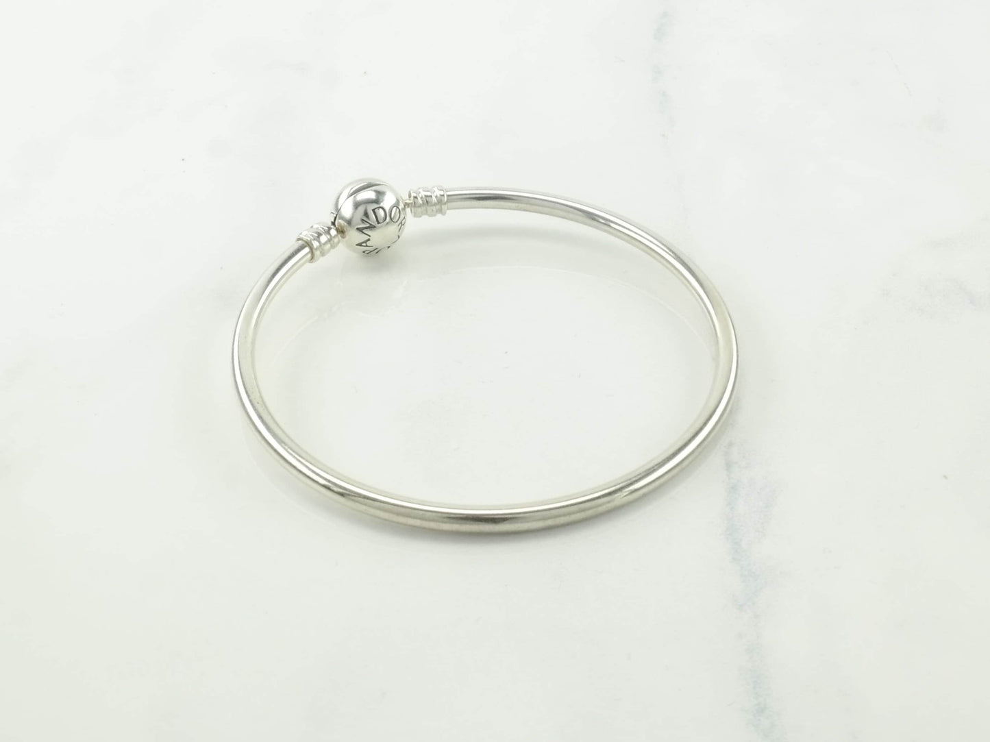 Choice: Vintage Pandora Sterling Silver Bangle Bracelet