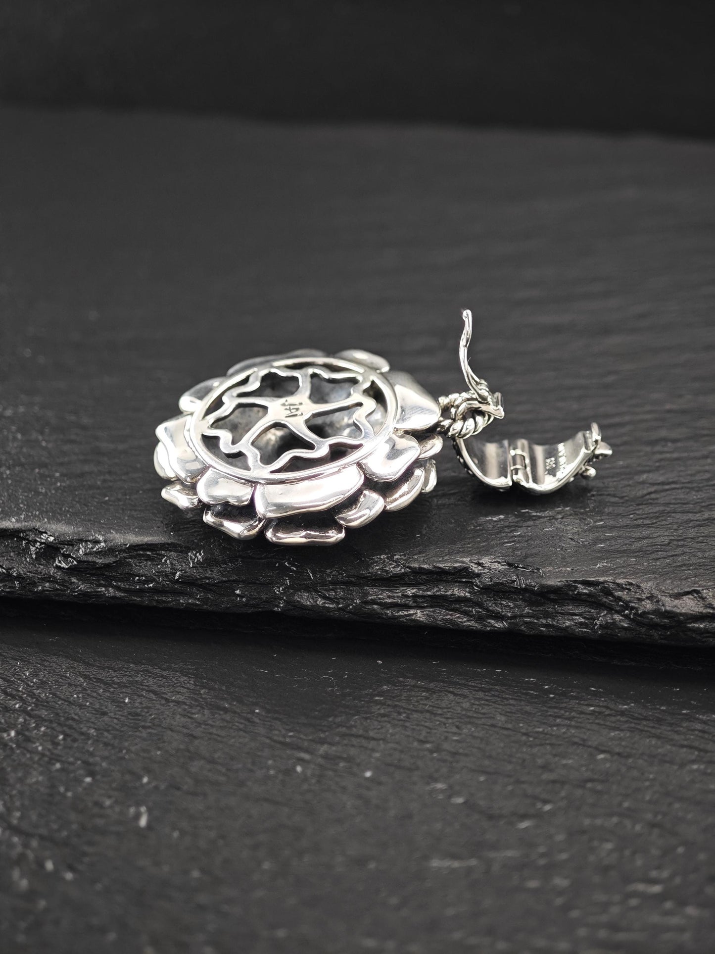 Jai, Floral Pendant Sterling Silver P2710