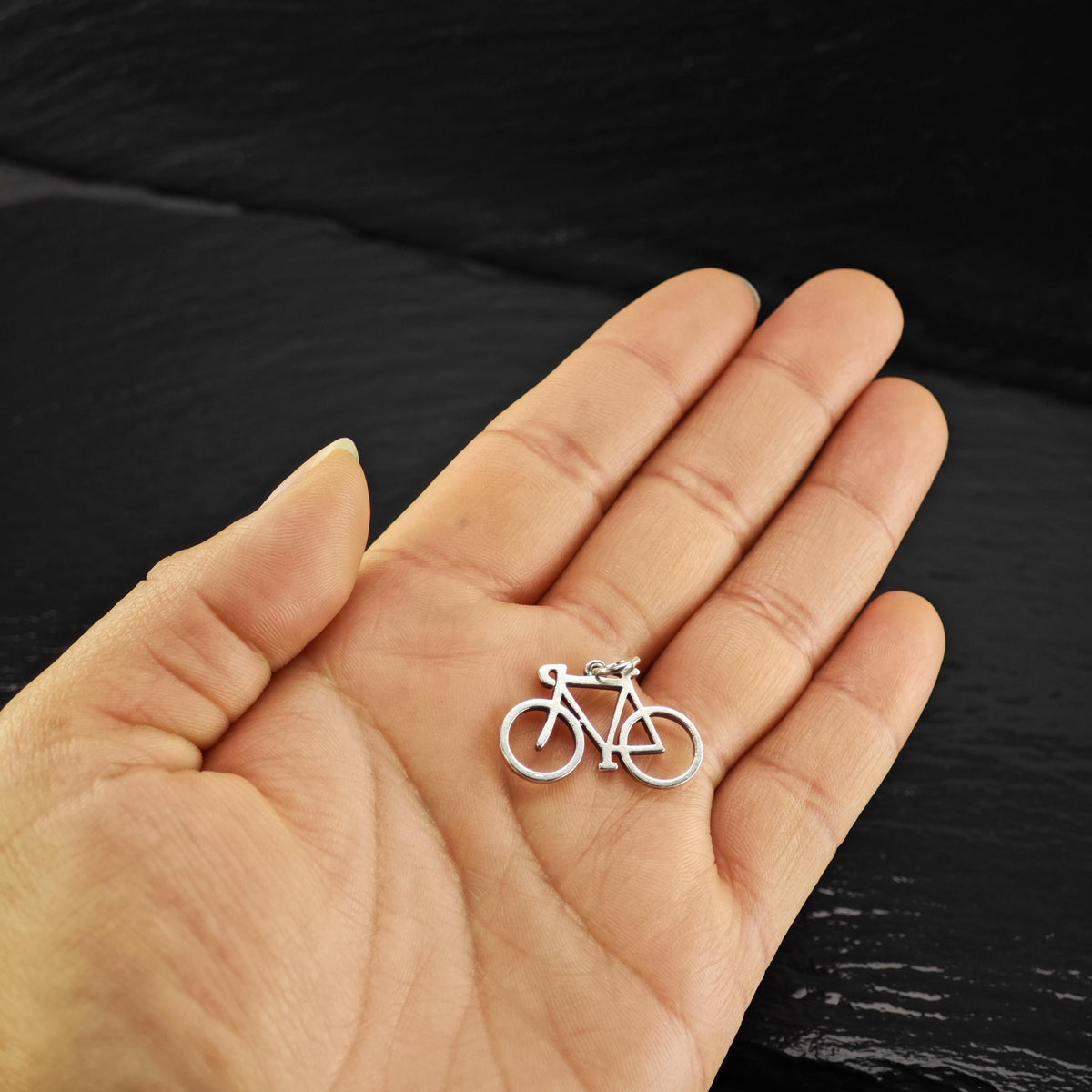 Vintage James Avery Sterling Silver Bicycle Charm P3176