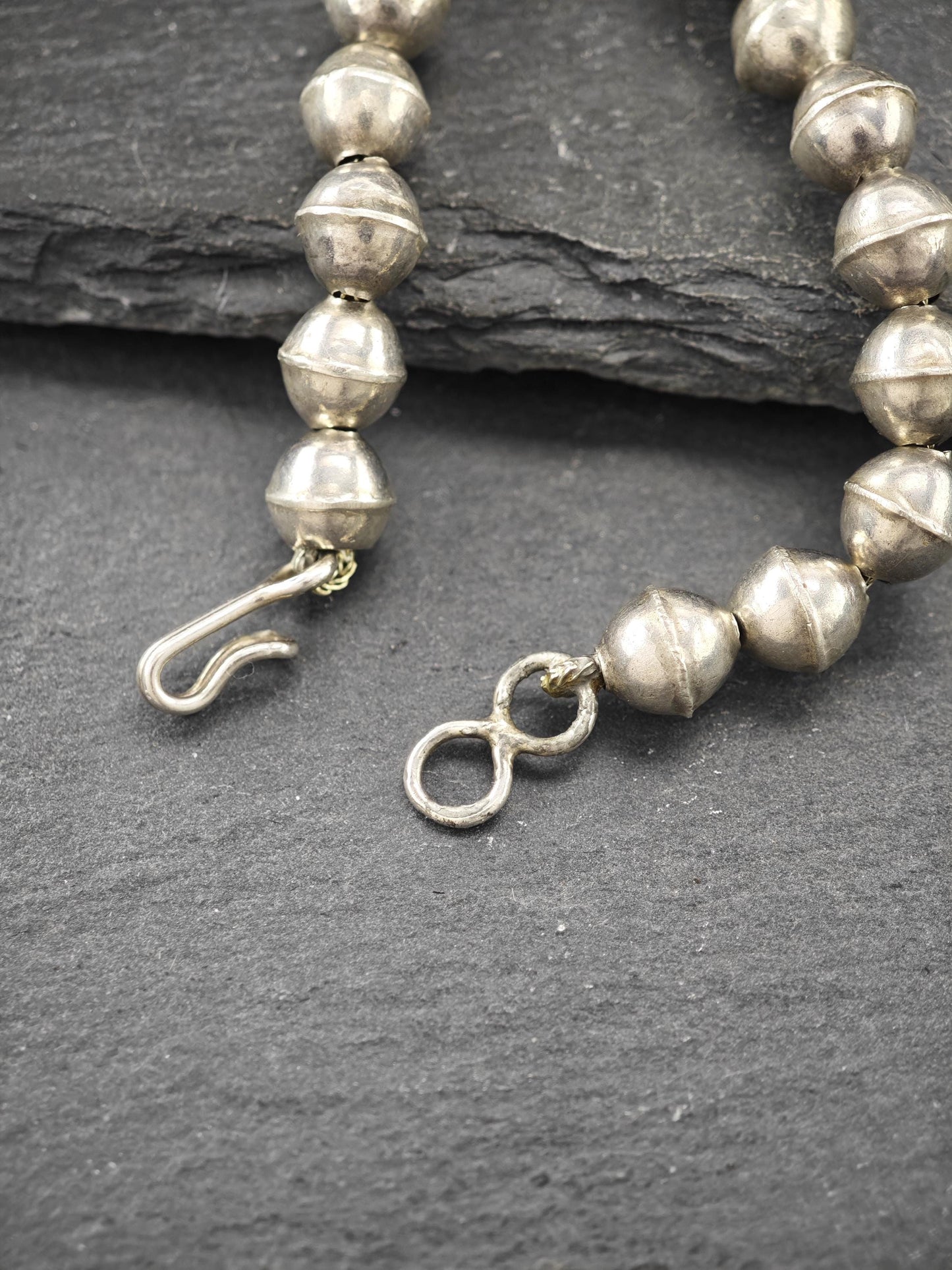 Historic Alice Quam, Zuni, Native American Squash Blossom Necklace Sterling Silver