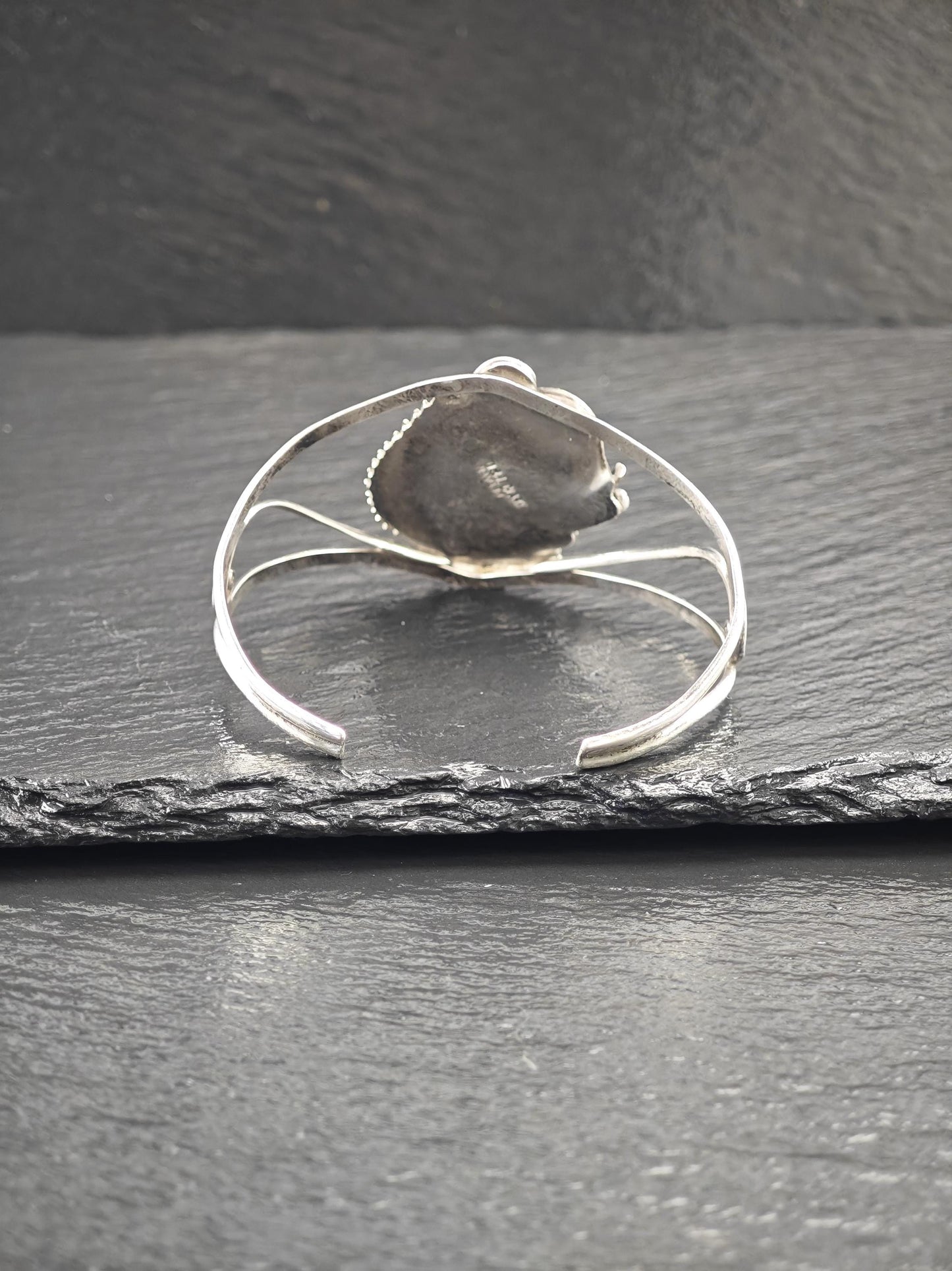 Navajo, Native American Cuff Bracelet Sterling Silver