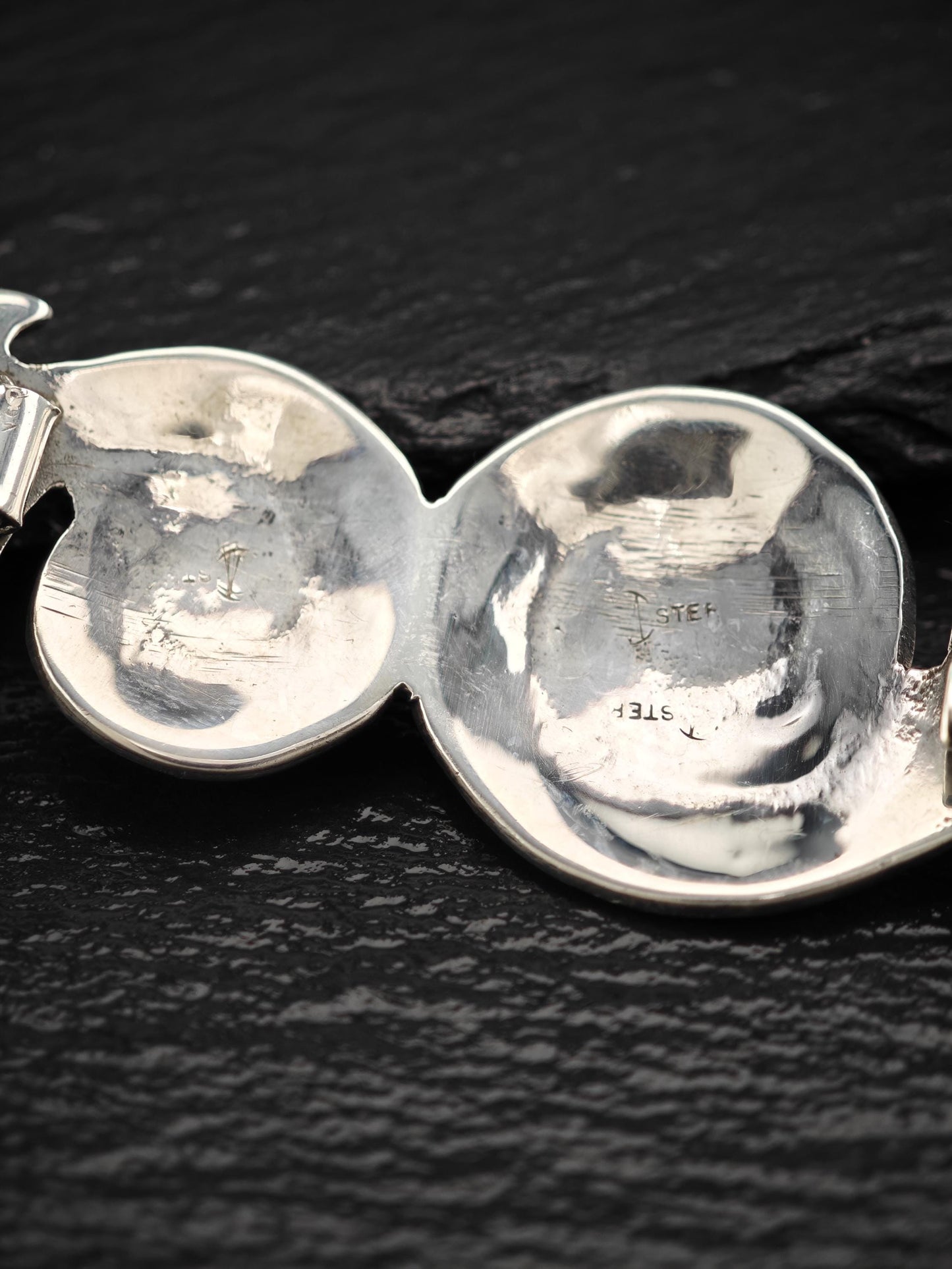 Taxco Style, Swirl Barrette Sterling Silver MISC0314