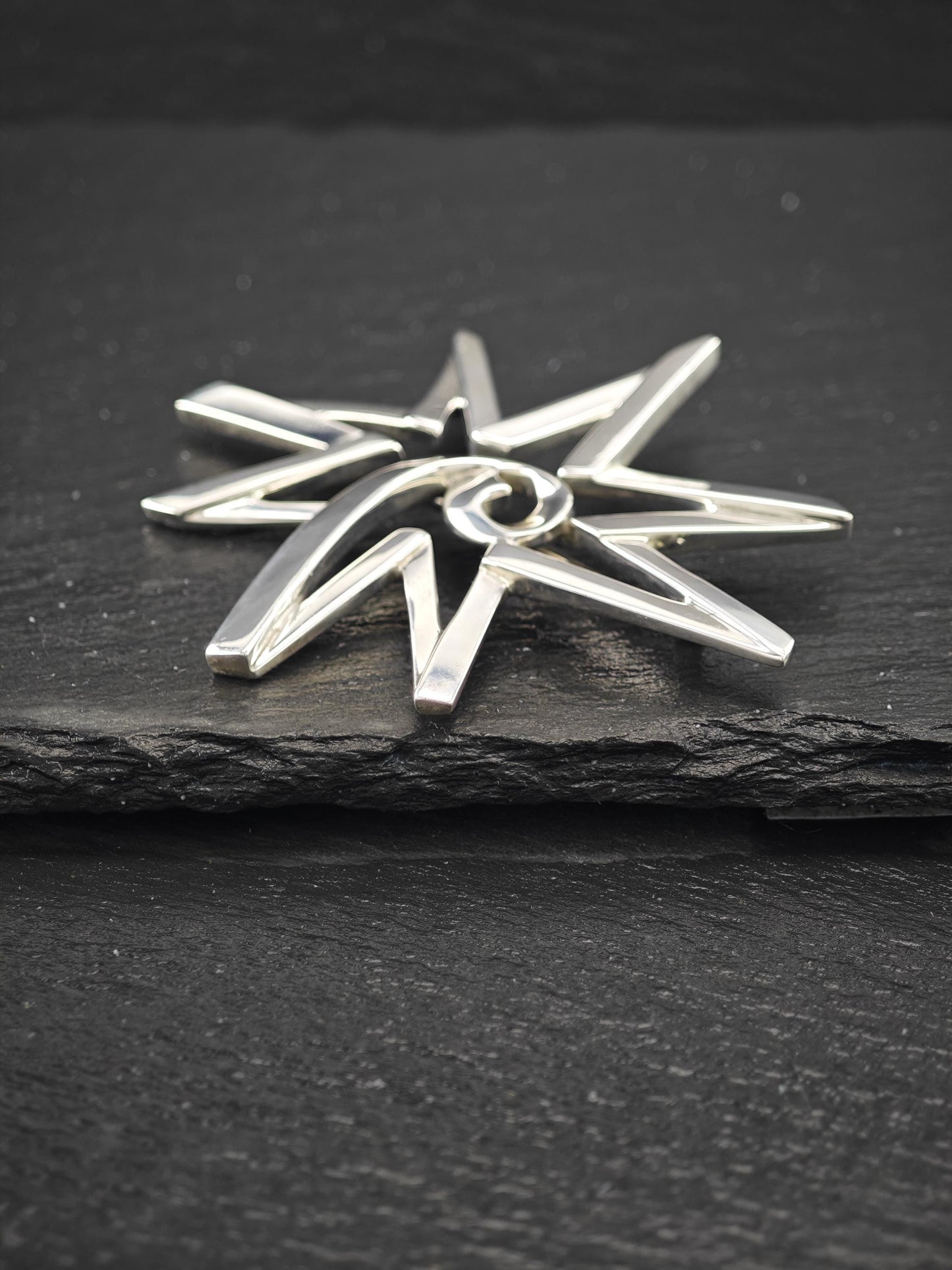 Tiffany & Co, Celestial Star Brooch Sterling Silver
