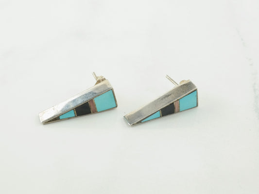 Southwest Sterling Silver Stud Earrings