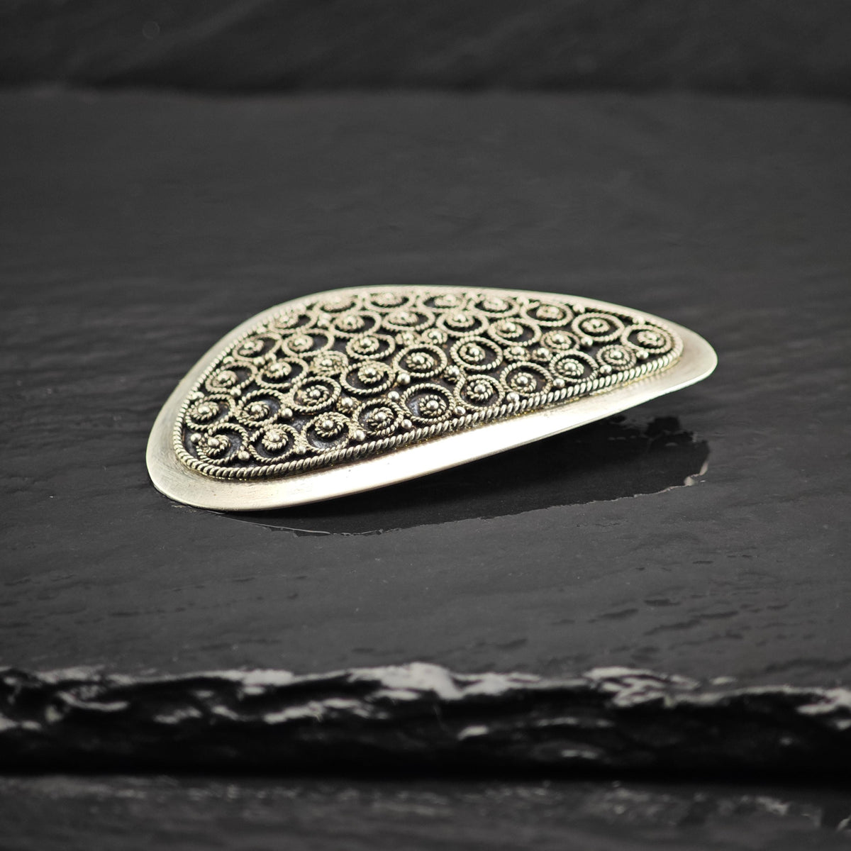 Filigree Sterling Silver Brooch/Pendant B2275