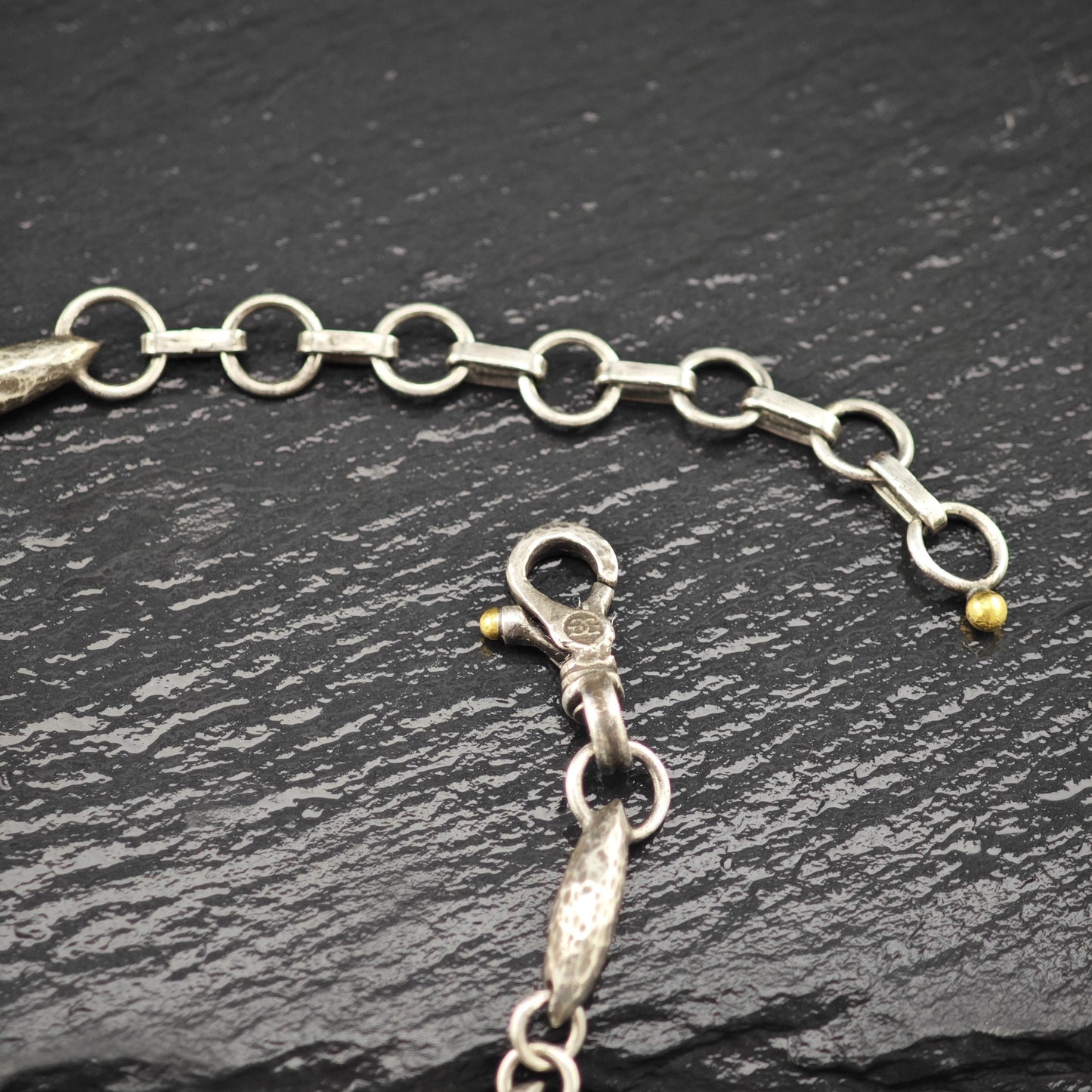 Gurhan, Orb Sterling Silver Gold 24k Gold Gilded Accent Necklace