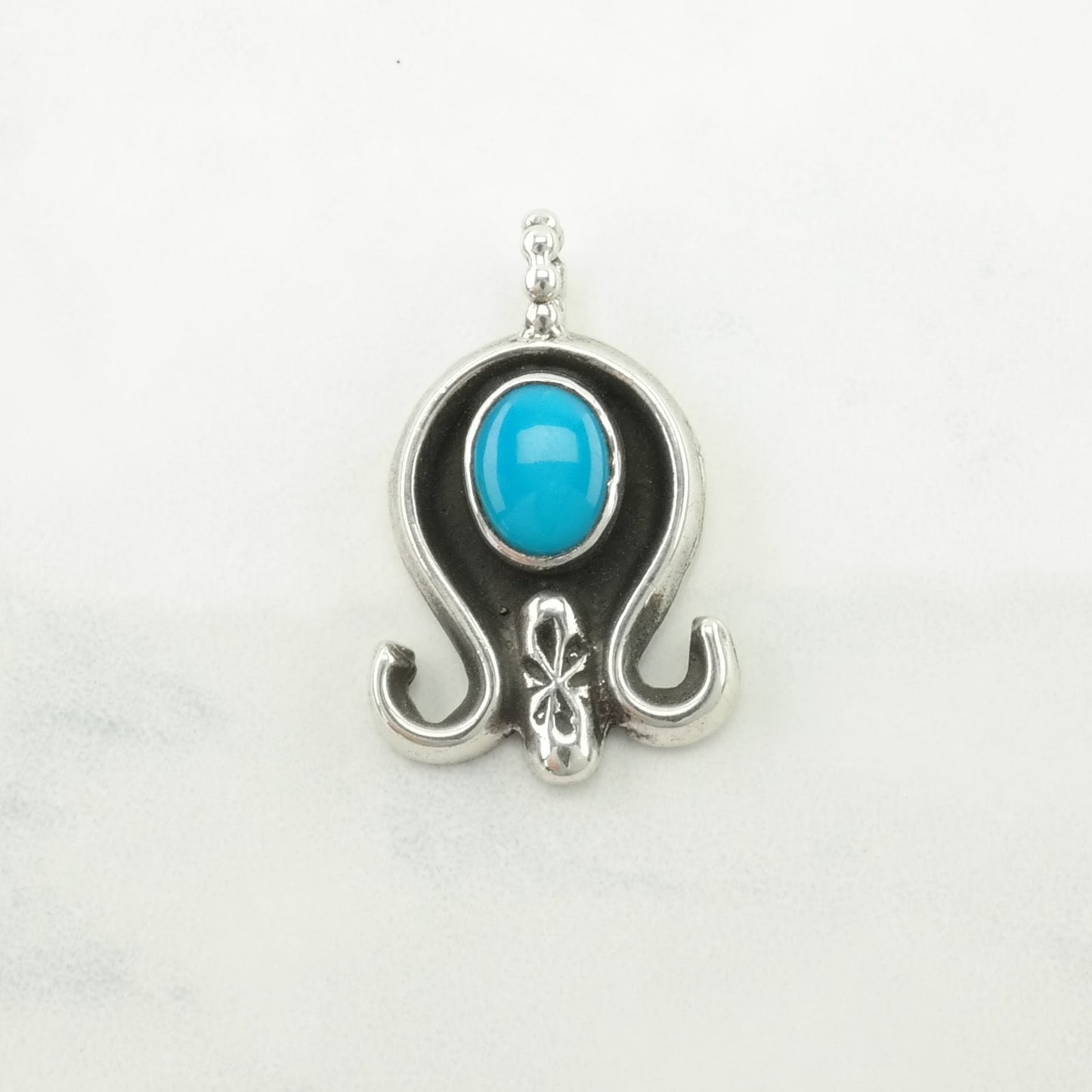 Choice of Vintage Native American Turquoise Sterling Silver Pendant