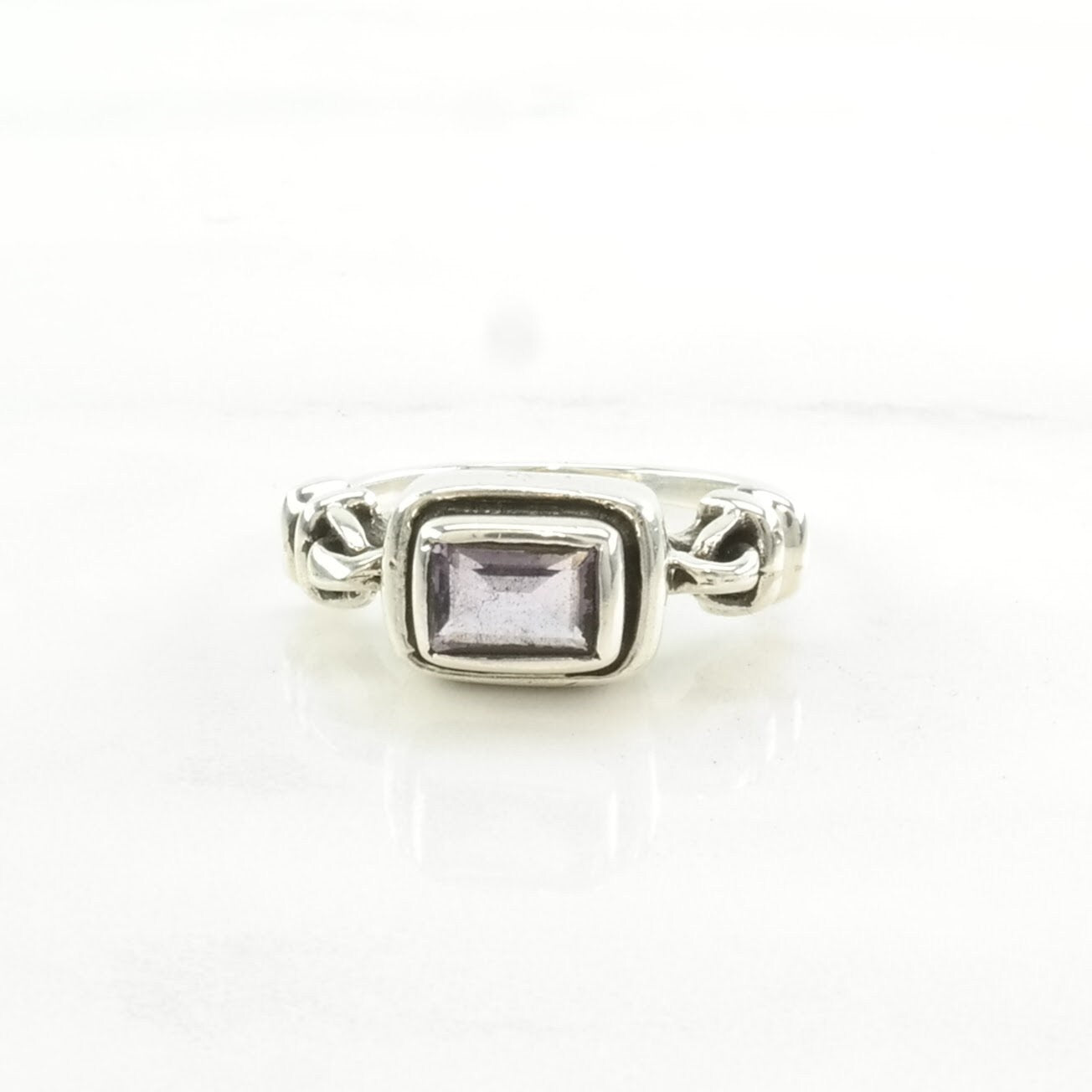 Silpada Silver Ring Amethyst Sterling Purple Size 7 1/2