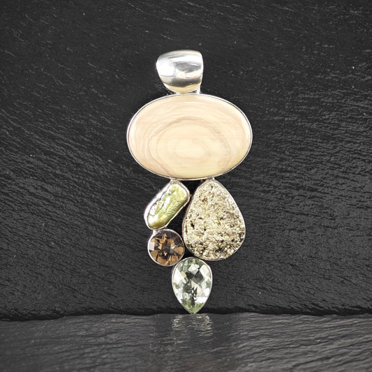 Gemstone Pendant Sterling Silver P2709