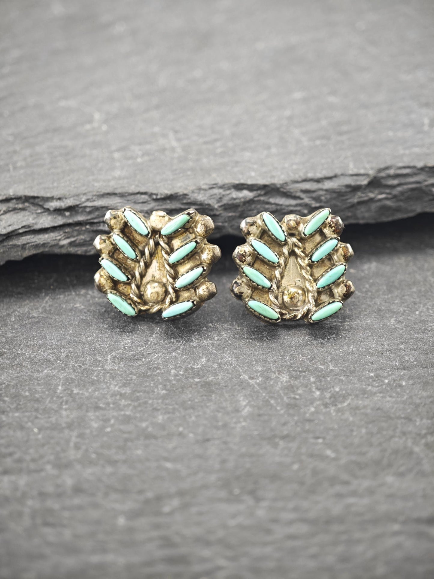Choice of Native American, Inlay Stud/Dangle Earrings Sterling Silver