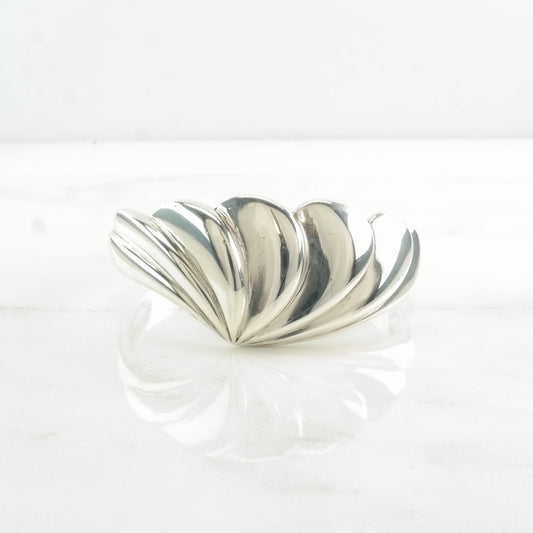 Kabana Sterling Silver Cuff Bracelet Wave