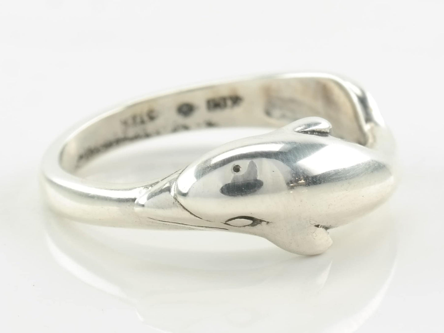 Kabana Ring Dolphin Sterling Silver Size 7