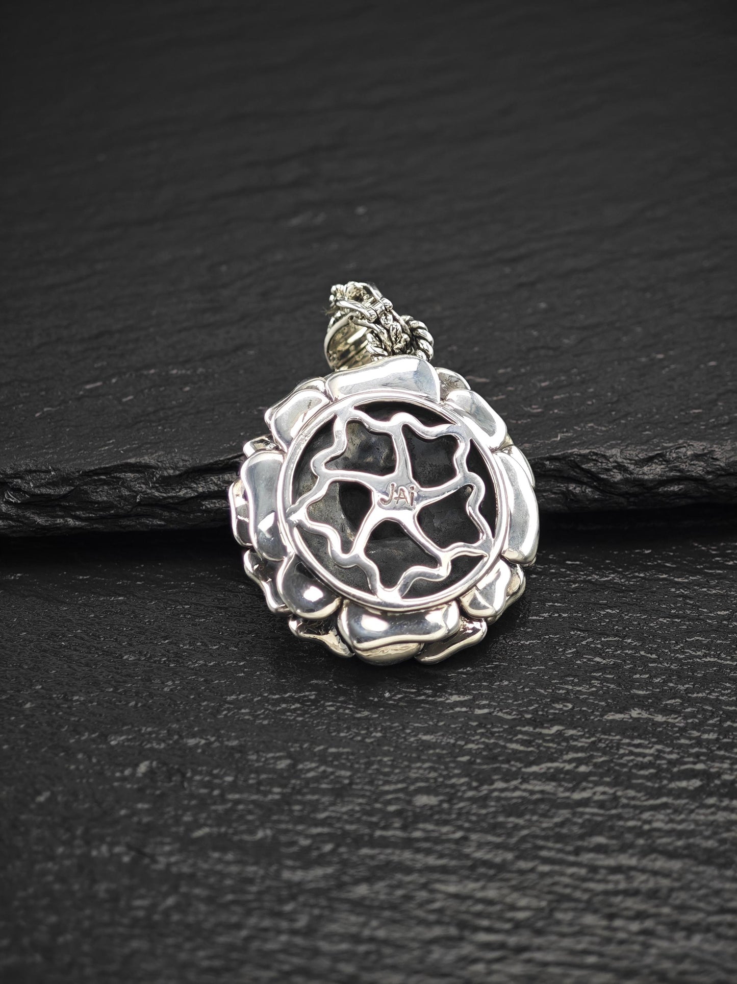 Jai, Floral Pendant Sterling Silver P2710