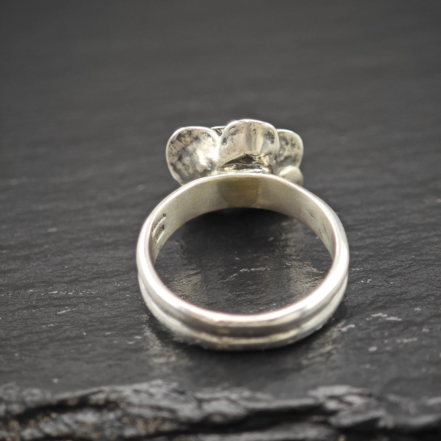 Flower Ring Sterling Silver Silpada Size 8 1/4 R6025