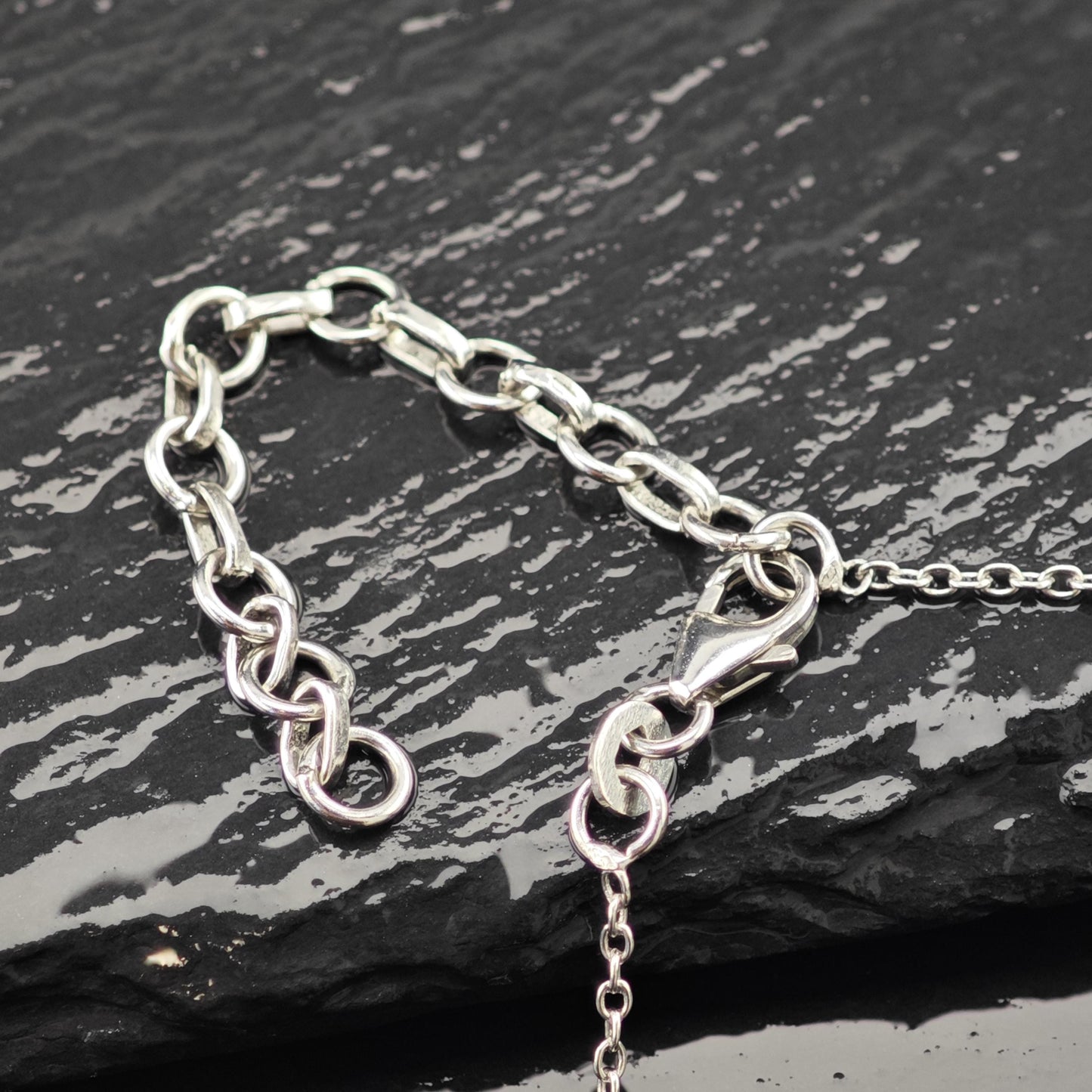 Choice of Sterling Silver Gold Plated Tanzanite Necklace N2653
