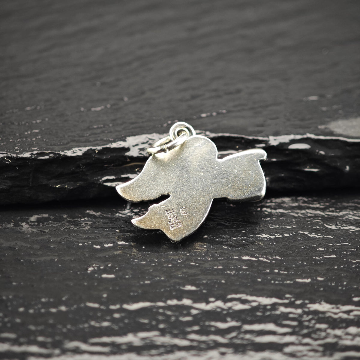 Vintage James Avery Sterling Silver Angel Charm P3175