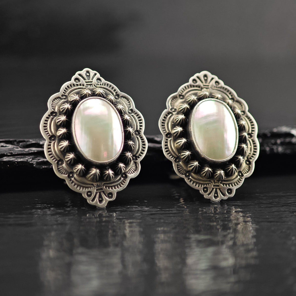 Cultured Pearl Sterling Silver Clip On Earrings ER3201