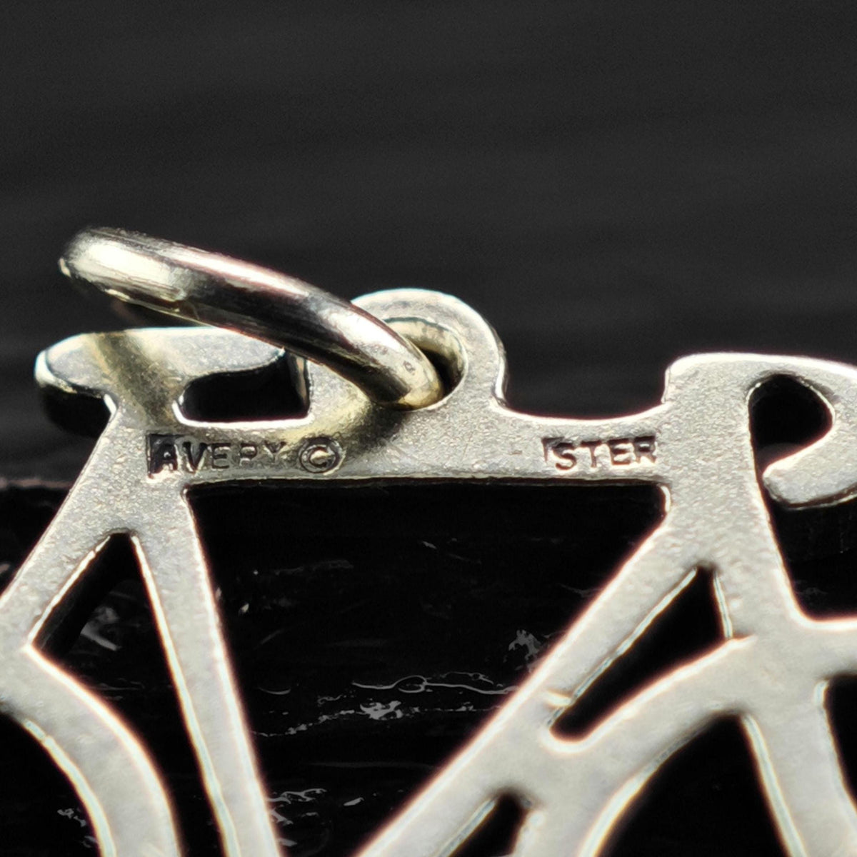 Vintage James Avery Sterling Silver Bicycle Charm P3176