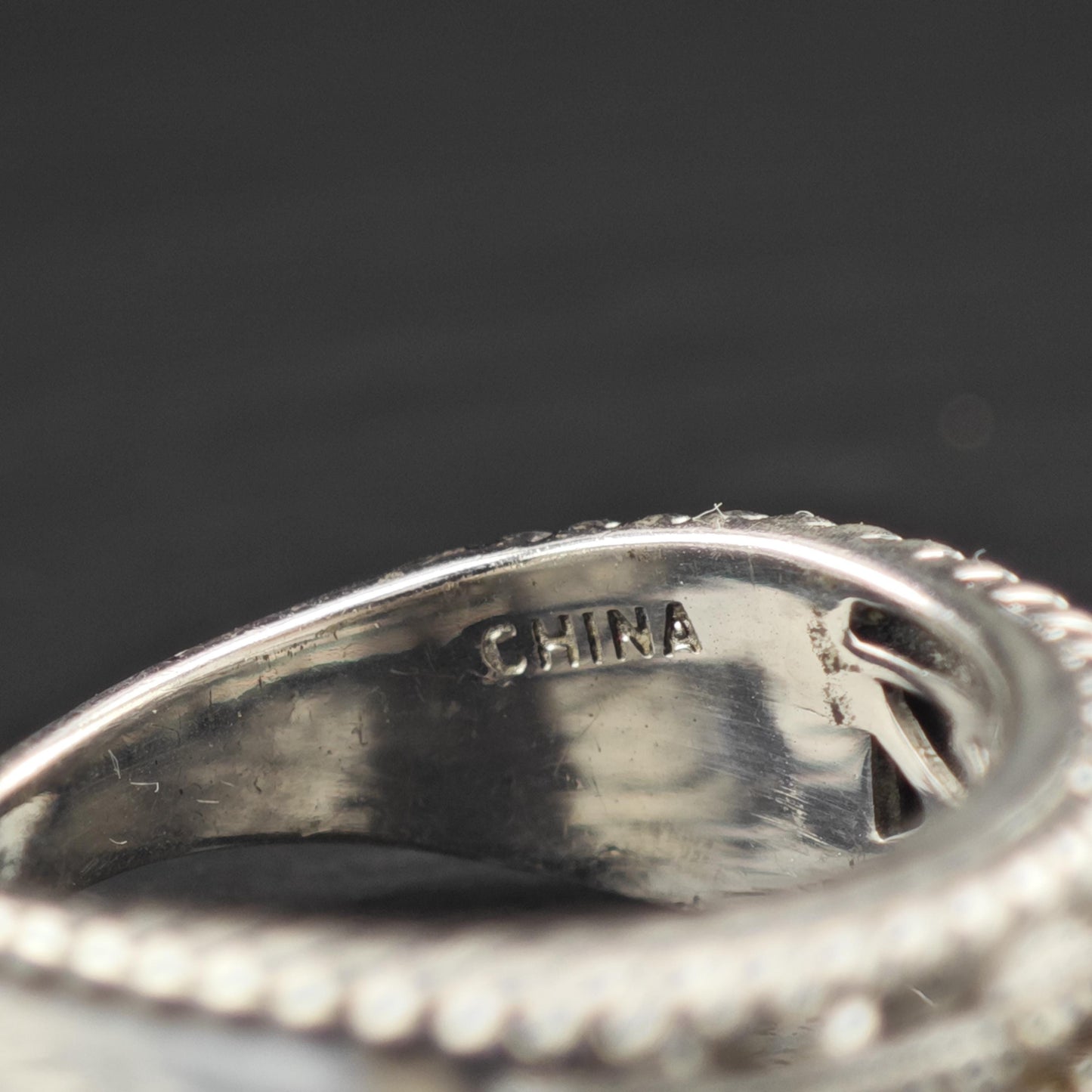 Multi-Color Diamond Band Sterling Silver