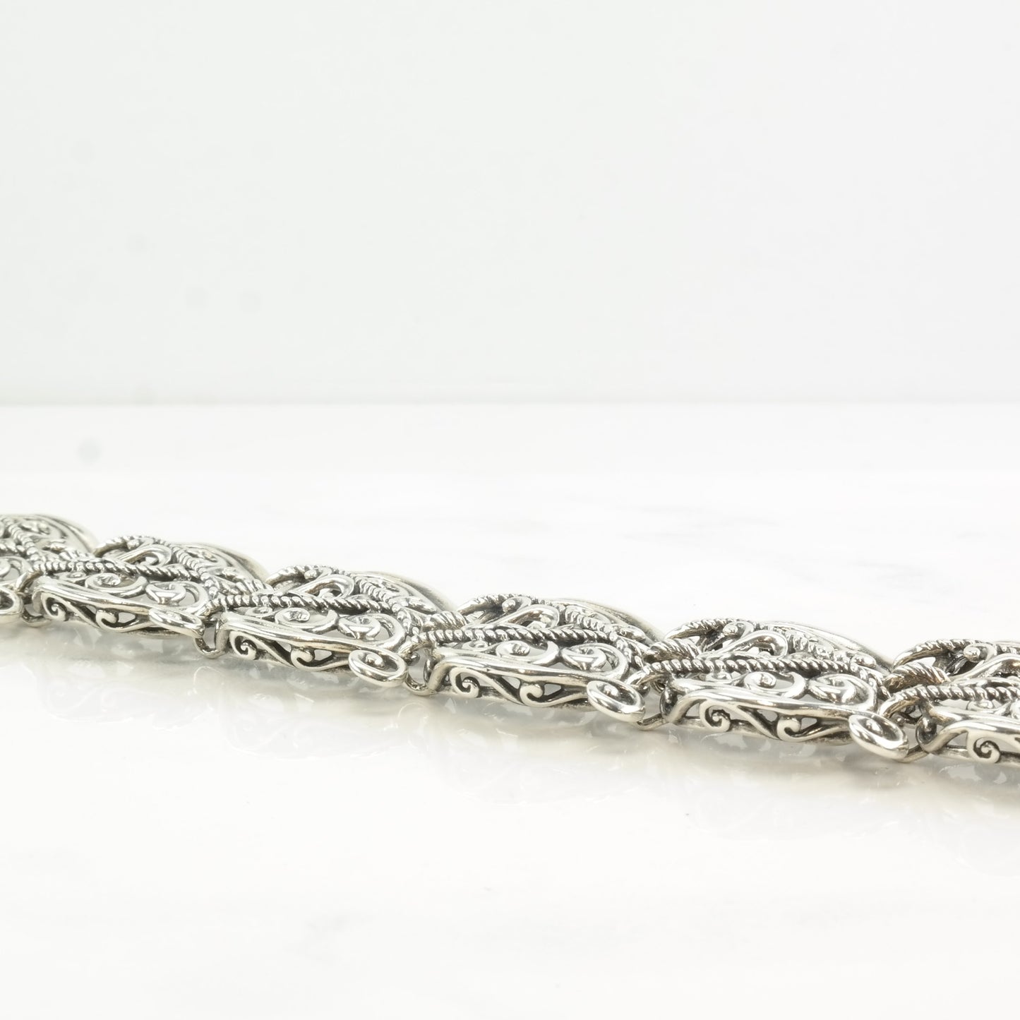 Carolyn Pollack Sterling Silver Link Bracelet