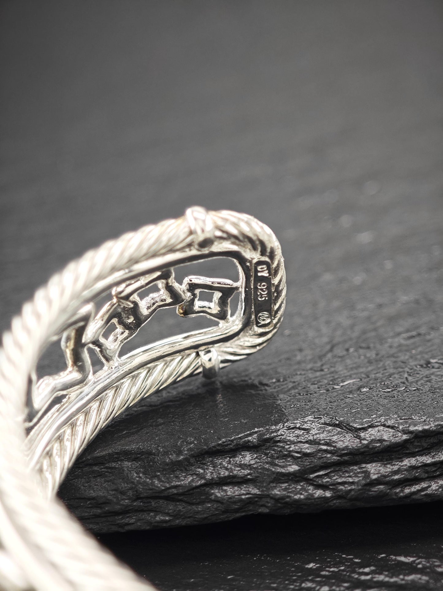 David Yurman Cuff Bracelet Sterling Silver