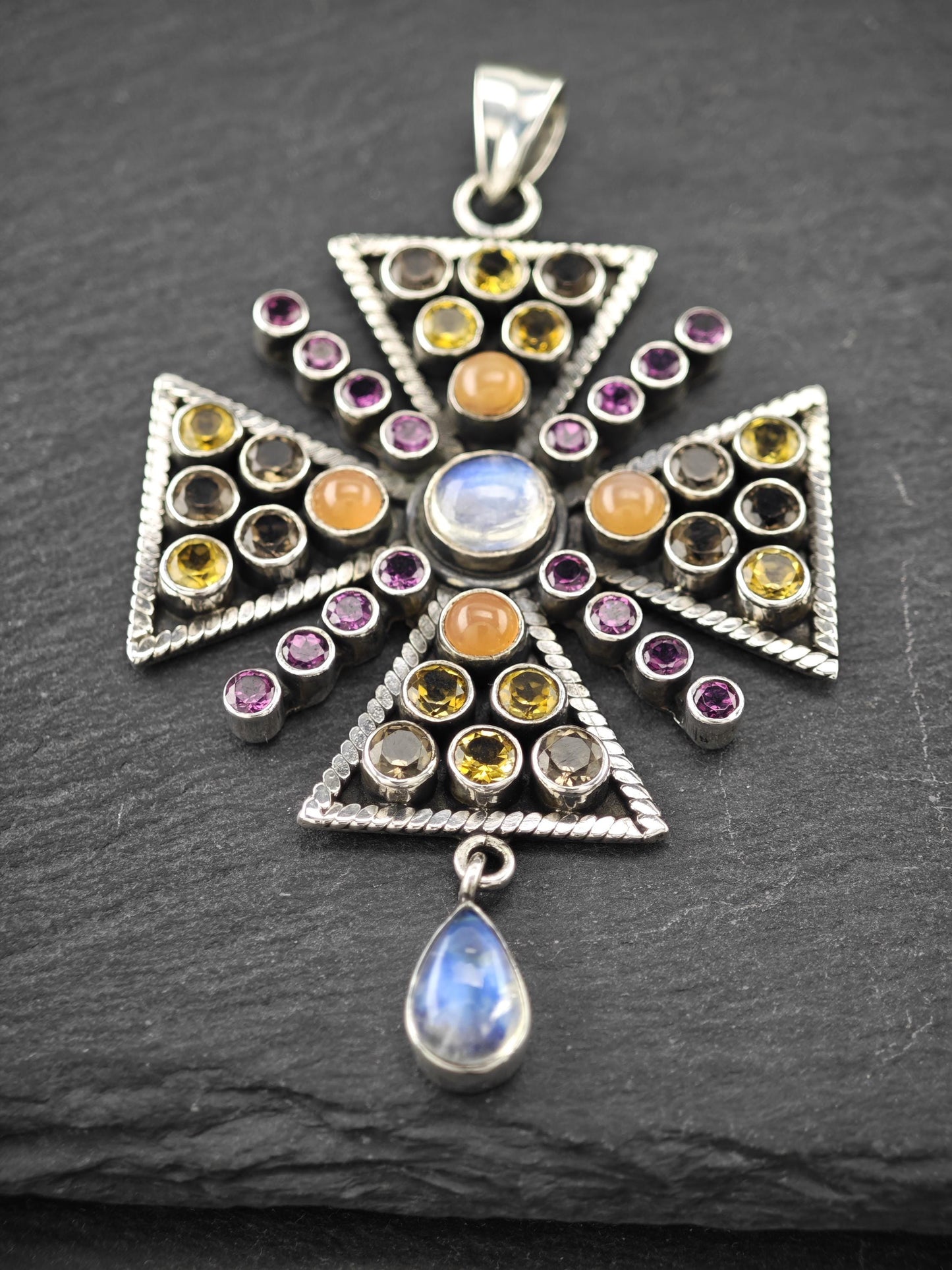 Nicky Butler Cross Pendant Sterling Silver P2687