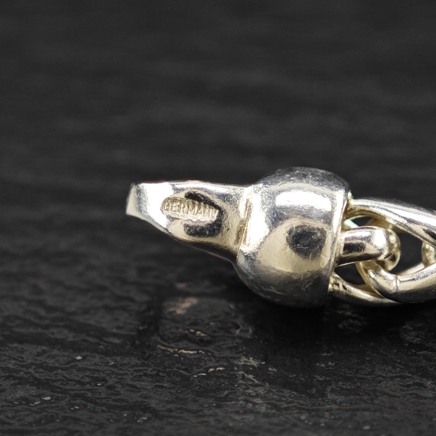 German Made Sterling Silver Spiga, Wheat Chain 4.2mm Rope Chain Necklace