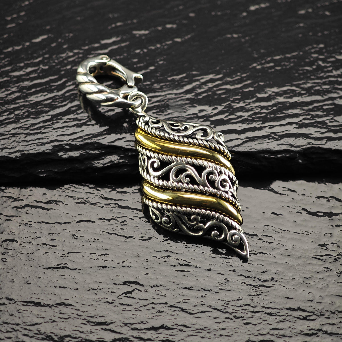 Relios Brass, Carolyn Pollack Sterling Silver Pendant P3156