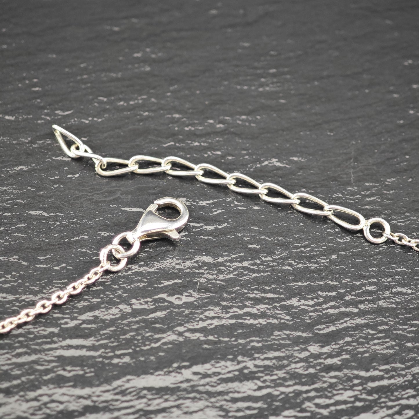 Sterling Silver Purple Amethyst Floral Necklace