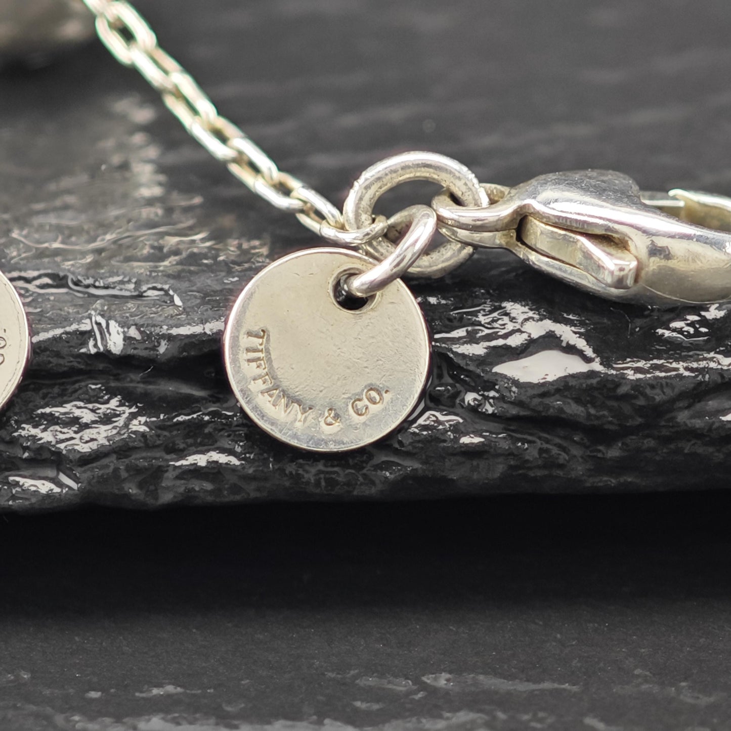 Choice of Tiffany Beaded Link Bracelets, Sterling Silver Size 6 1/2"