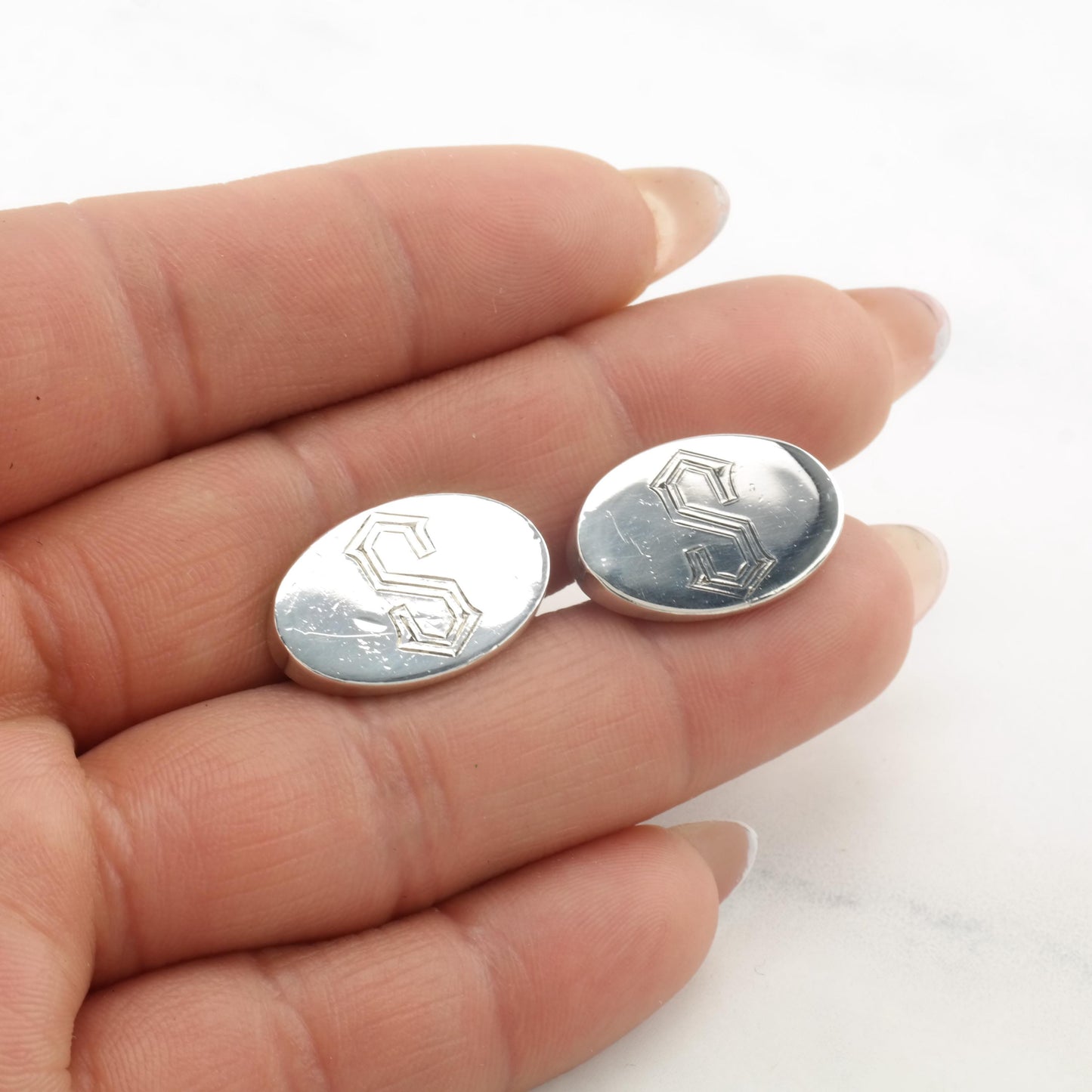 Links of London Sterling Silver Cufflinks S Monogram MISC0268
