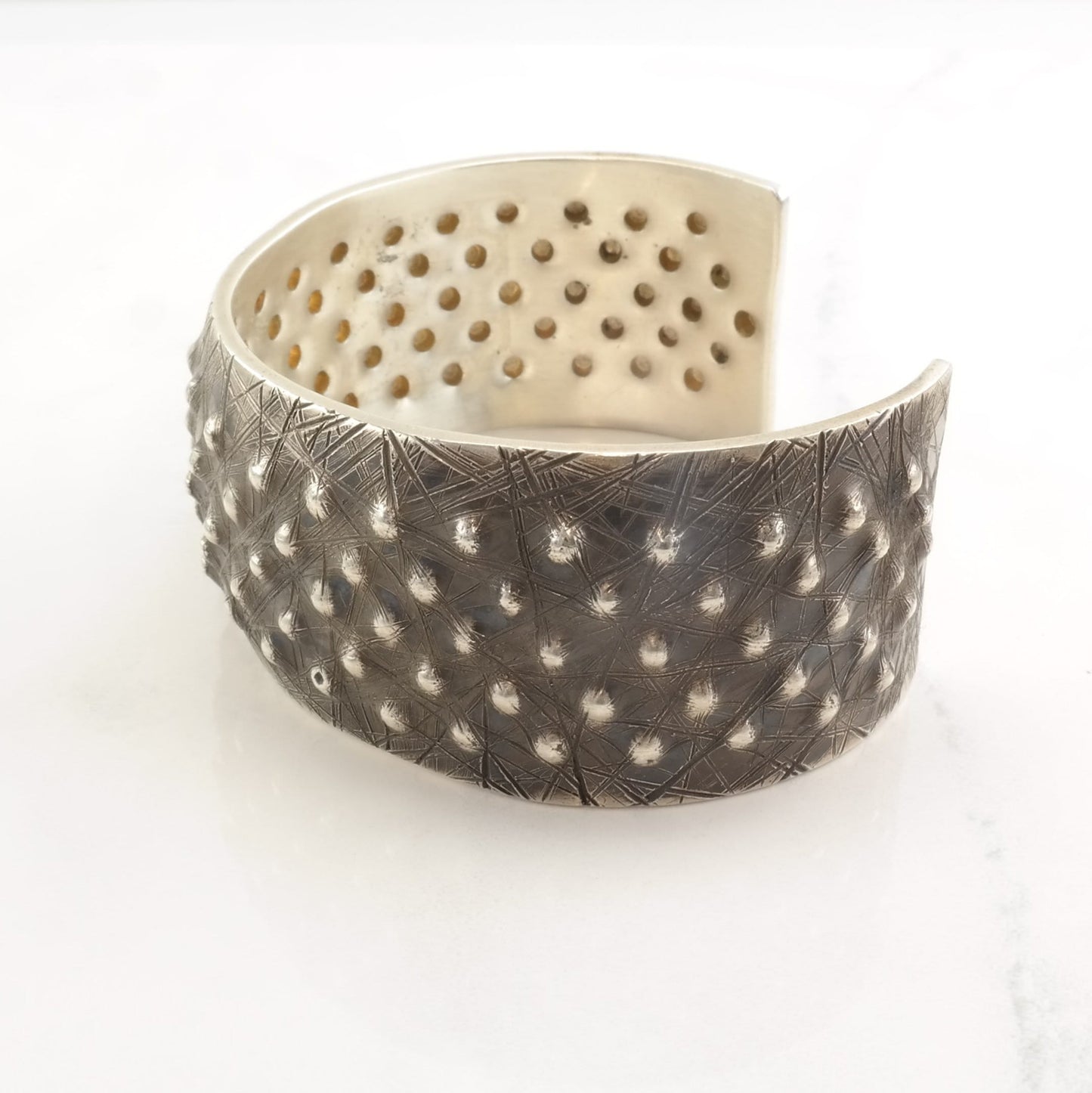 Dakota T. Willie Sterling Silver Cuff Bracelet Oxidized