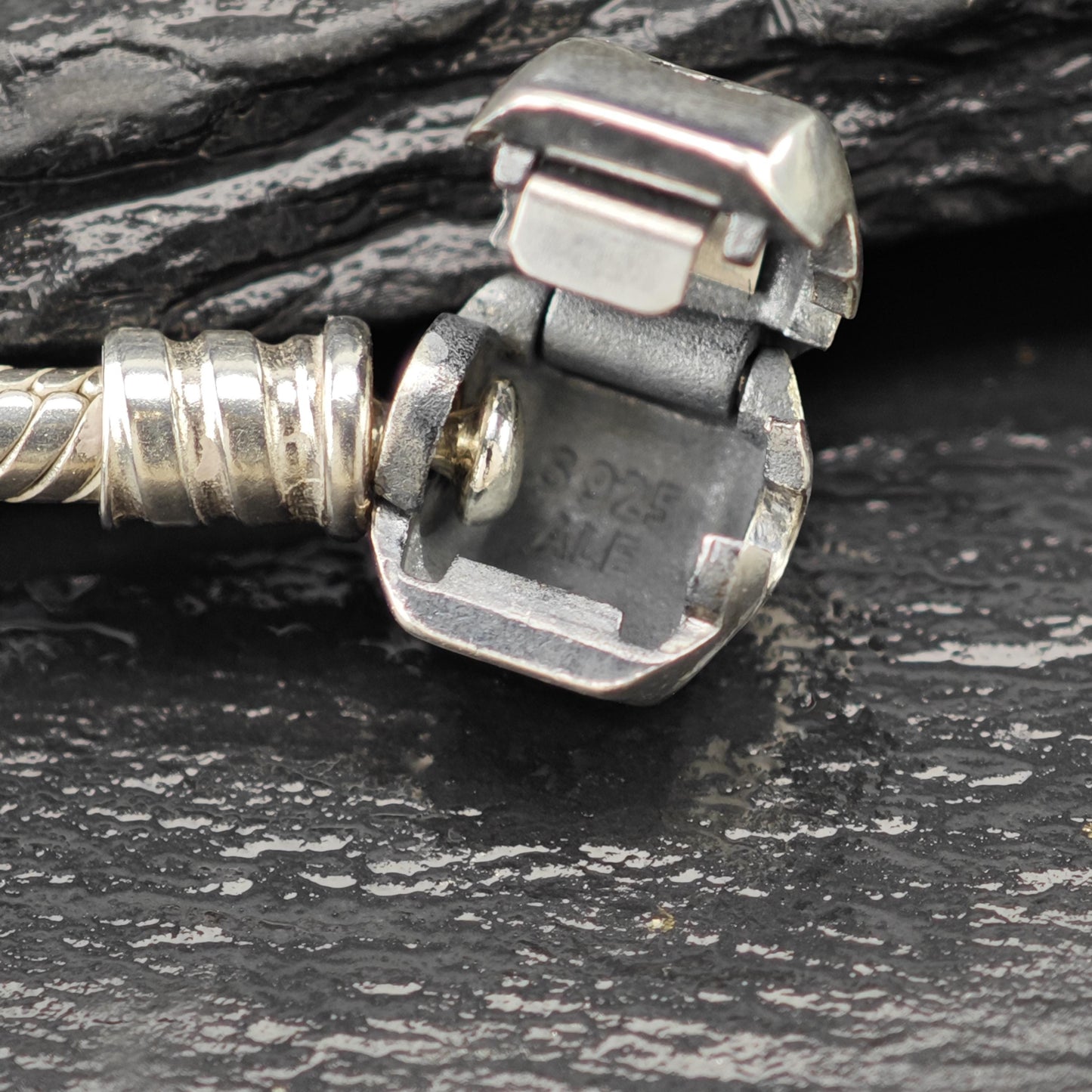 Vintage Pandora Bracelet Sterling Silver 9" BR3034
