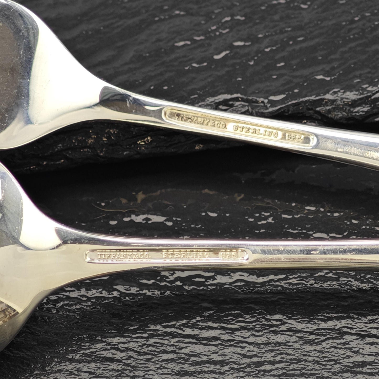 Choice Of Vintage Tiffany Silverware King William: Dinner Forks and Dessert Spoons with Pouch Sterling Silver