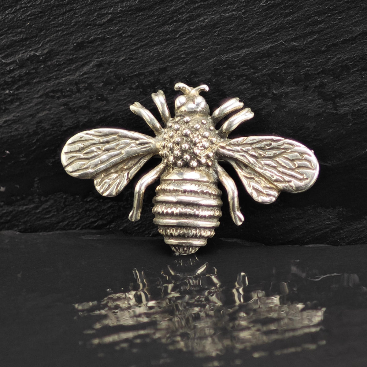 Bee Sterling Silver Brooch B2252