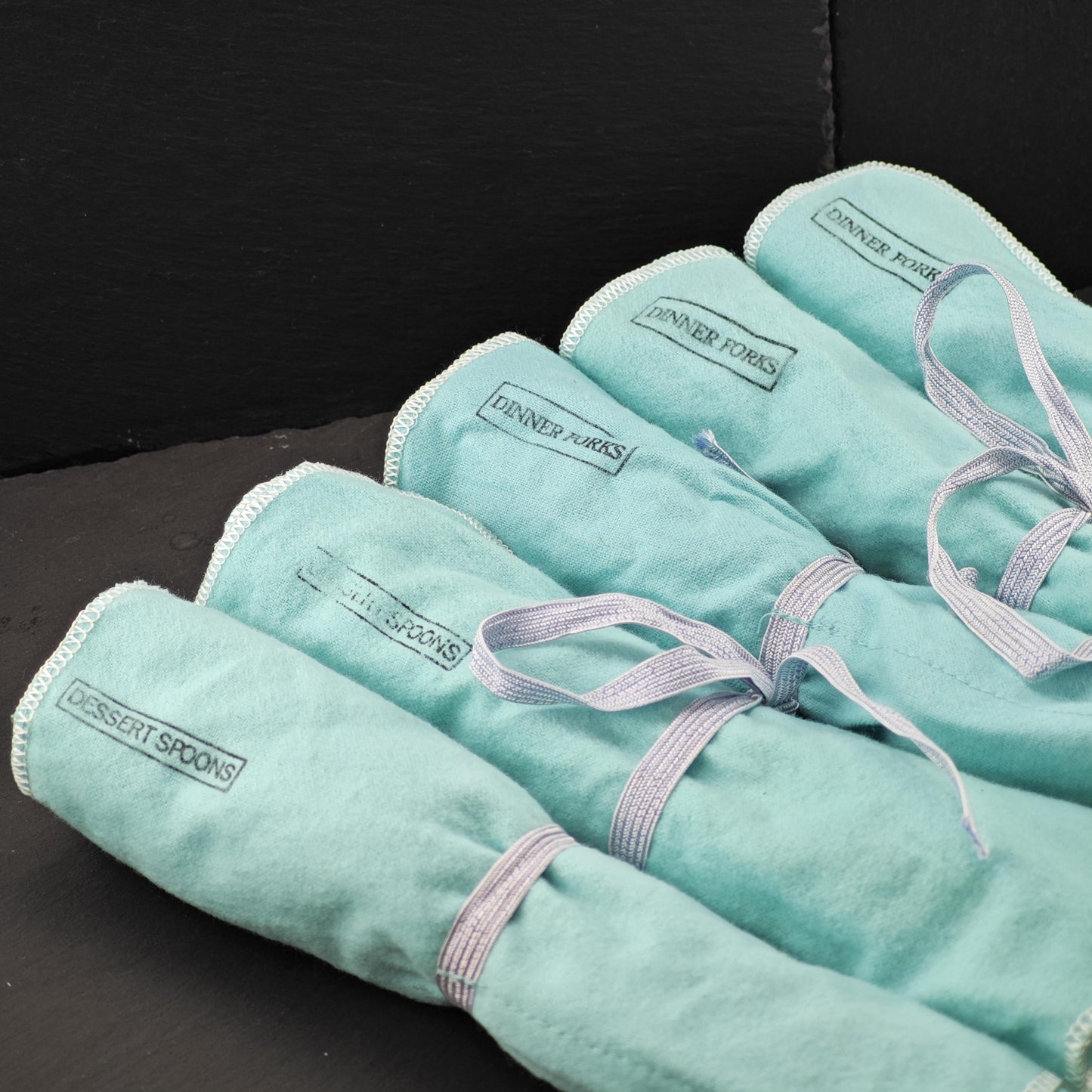 Choice Of Vintage Tiffany Silverware King William: Dinner Forks and Dessert Spoons with Pouch Sterling Silver