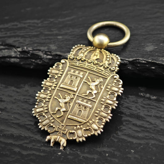Antique Greenleaf & Crosby Co. Sterling Silver Fob P3066
