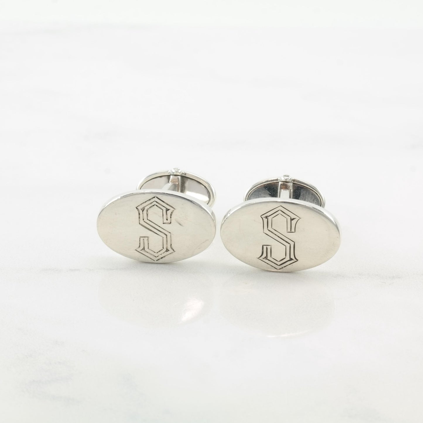 Links of London Sterling Silver Cufflinks S Monogram MISC0268