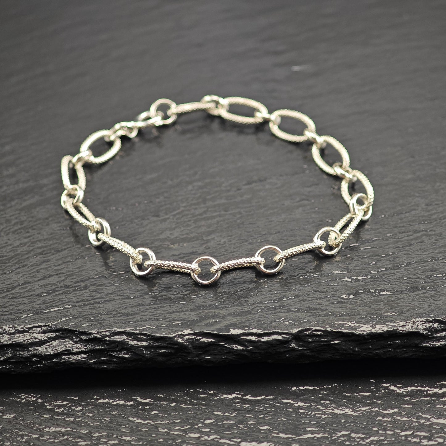 Vintage European 835 Silver Bracelet