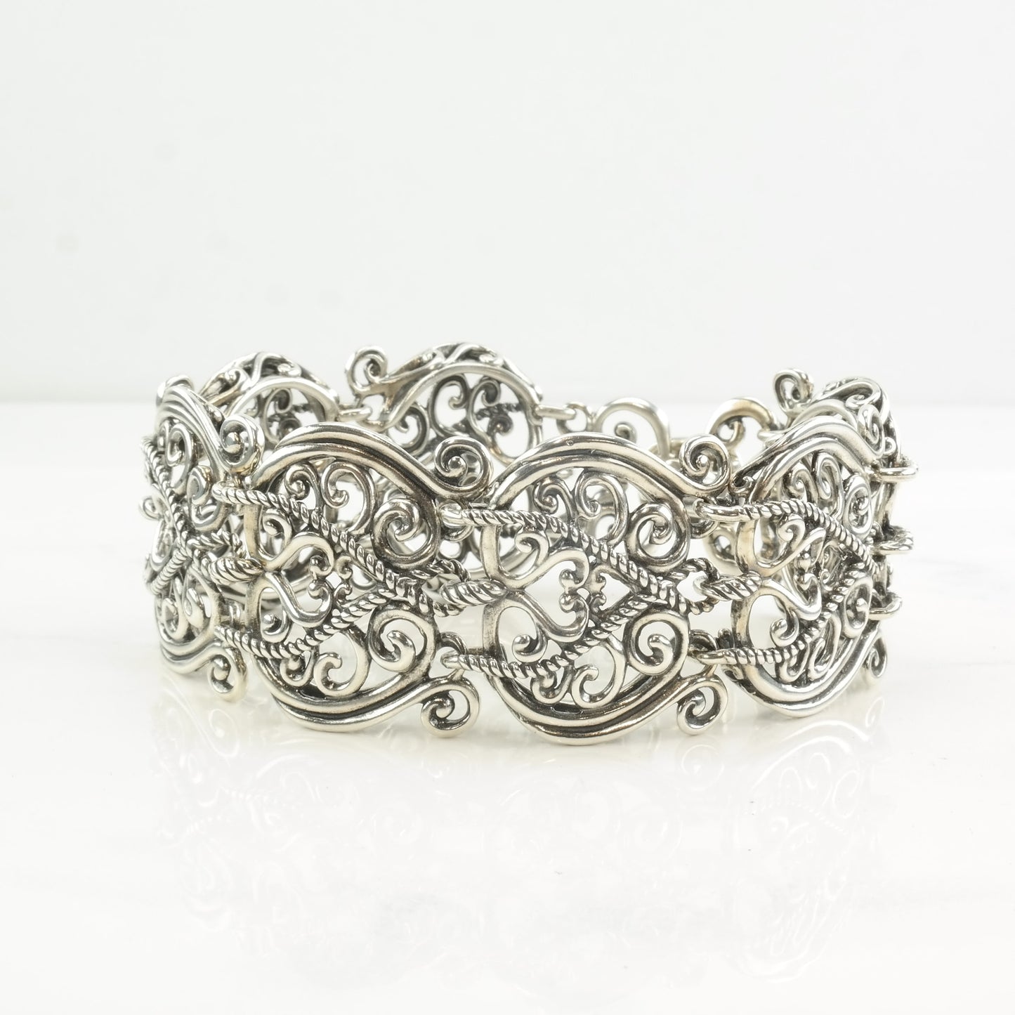 Carolyn Pollack Sterling Silver Link Bracelet