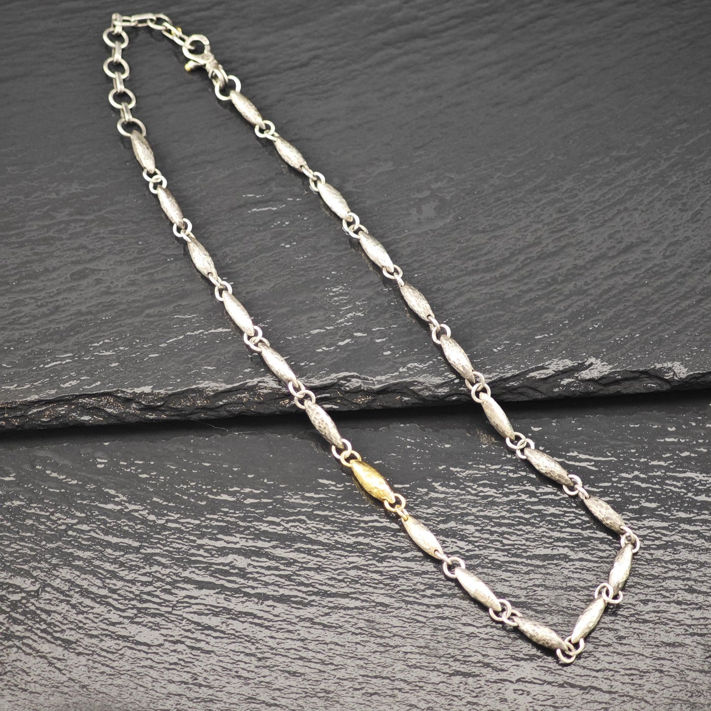 Gurhan, Orb Sterling Silver Gold 24k Gold Gilded Accent Necklace