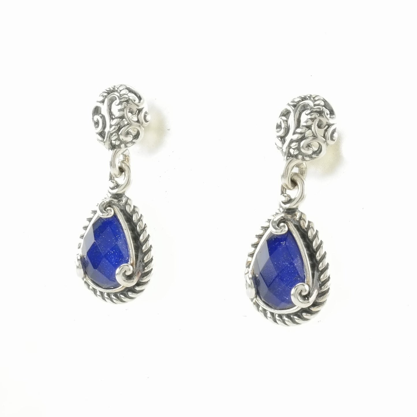 Choice: Carolyn Pollack Stud Dangle Earrings Sterling Silver