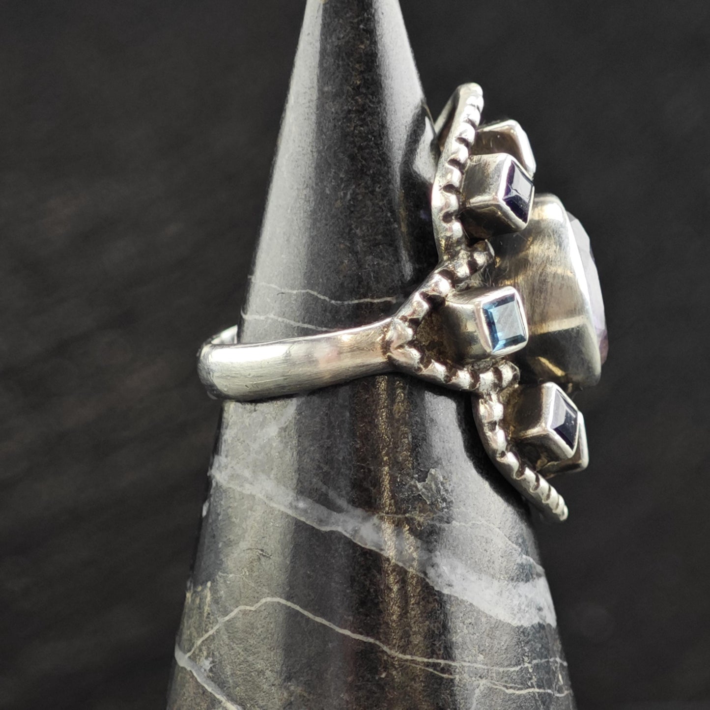Nicky Butler Gemstone Sterling Silver Ring Sz 6 R6583