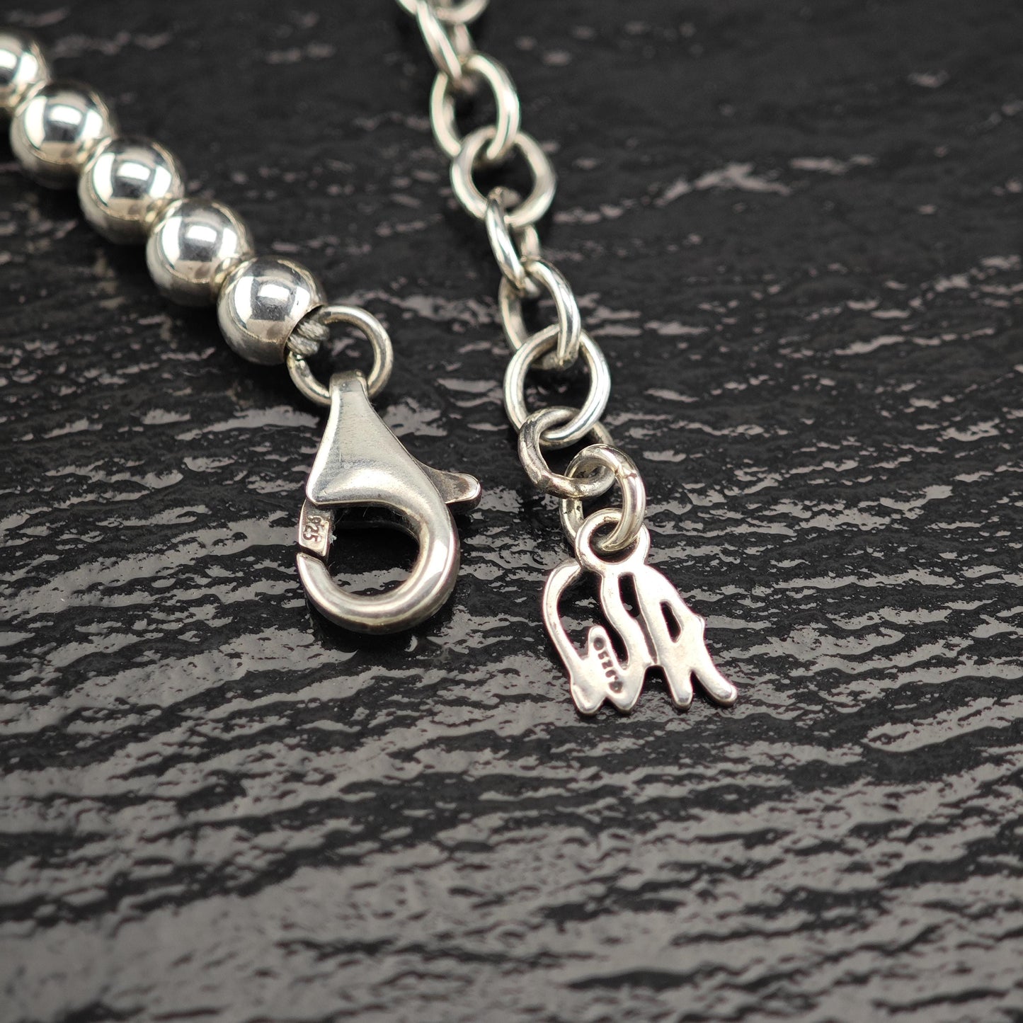 Carolyn Pollack Sterling Silver Squash Blossom Necklace with Removable Blue Turquoise Pendant