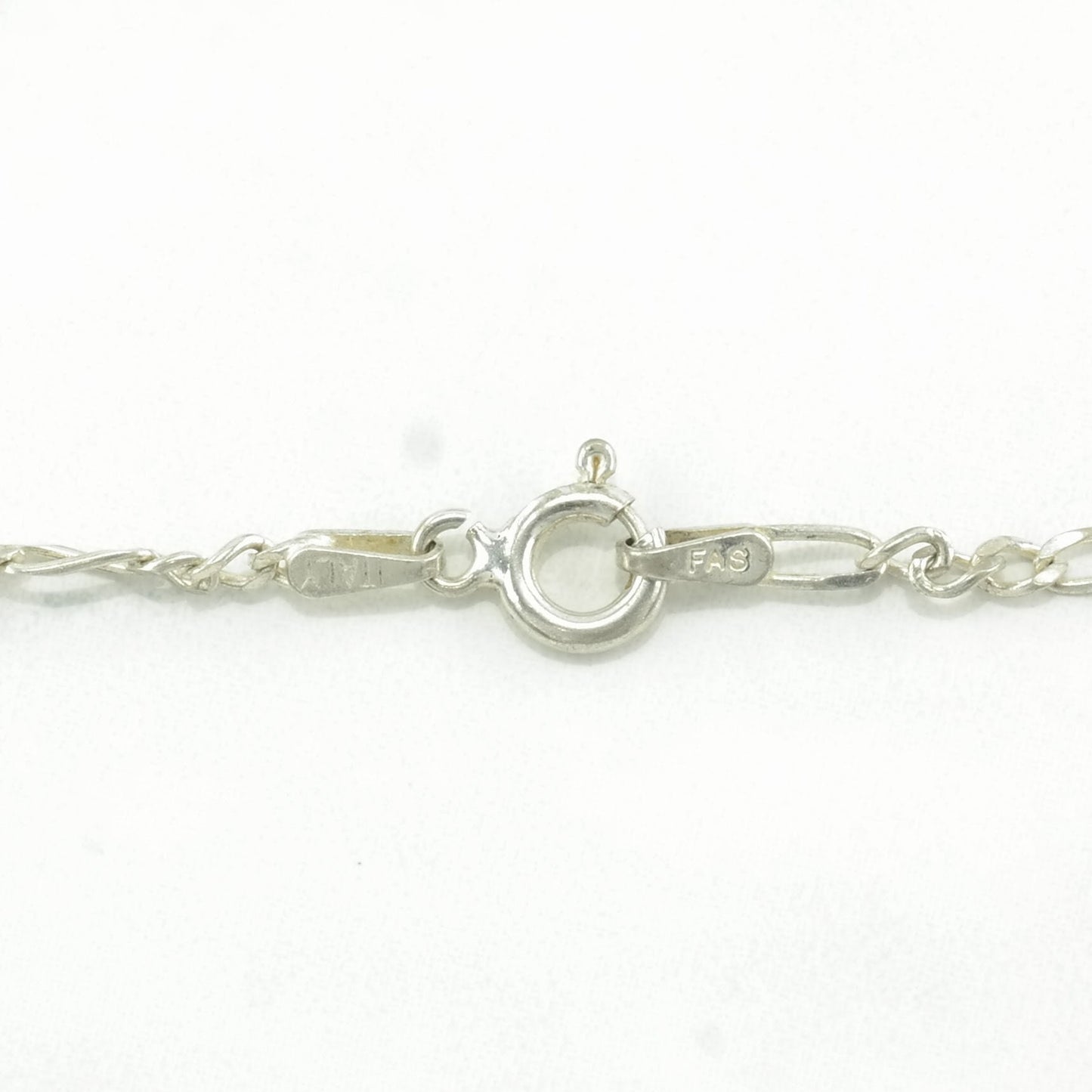 Sterling Silver Link Bracelet Floral