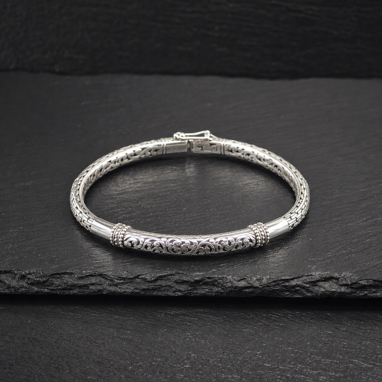 Vintage Sarda, Bangle Bracelets Sterling Silver BR2838