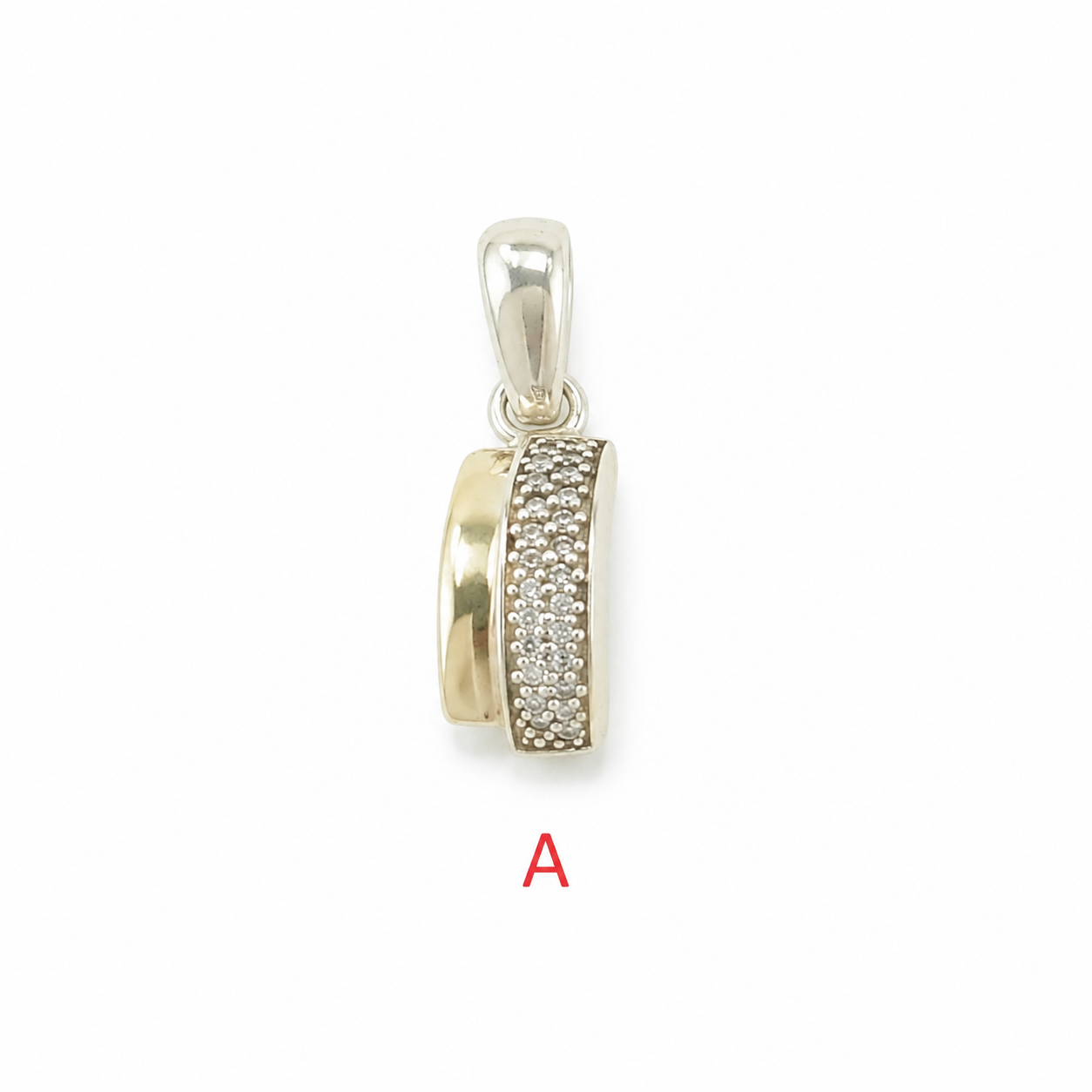Vintage Choice Of Multi Gemstone Sterling Silver Pendant P2223