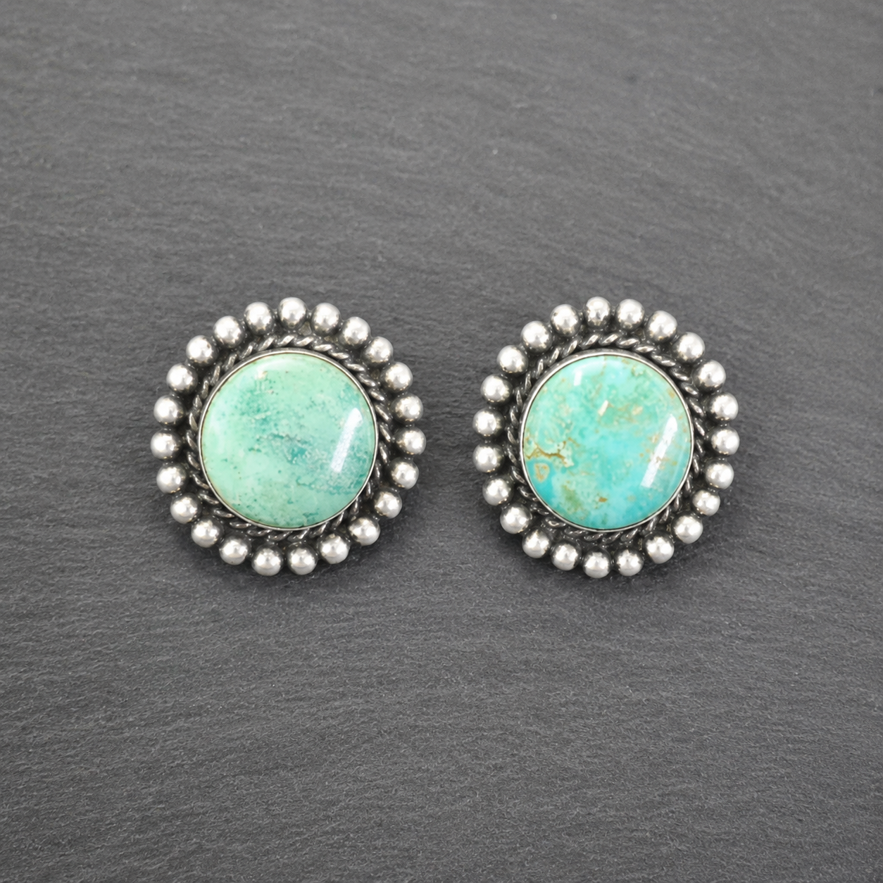 Choice of Vintage Native American Sterling Silver Screw Back Earrings ER2802